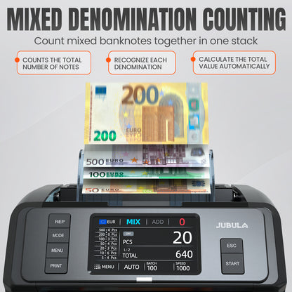Jubula MV-400 Money Counting Machine