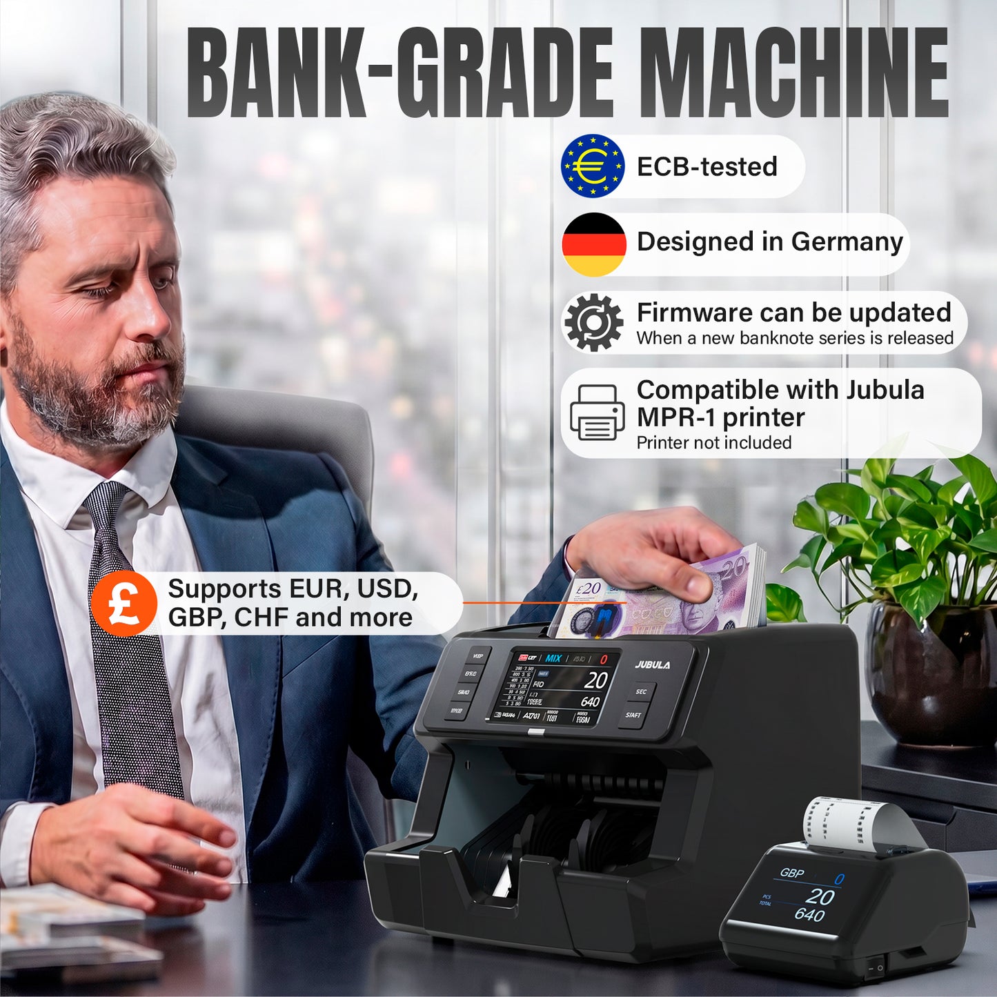 Jubula MV-400 Money Counting Machine
