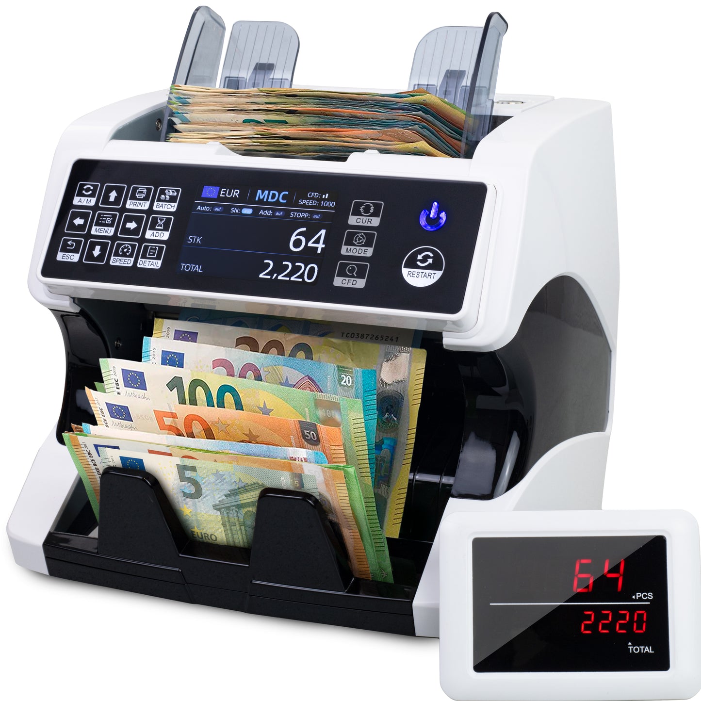Jubula MV-500 Banknote Value Counter