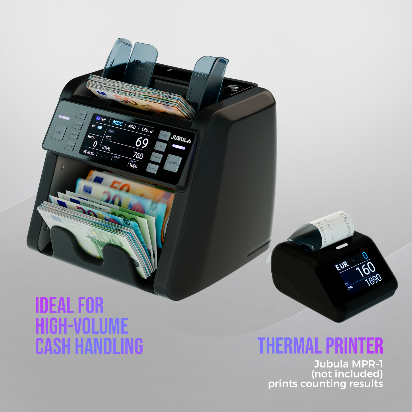 Jubula MV-550 Banknote Value Counter