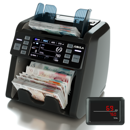Jubula MV-550 Banknote Value Counter