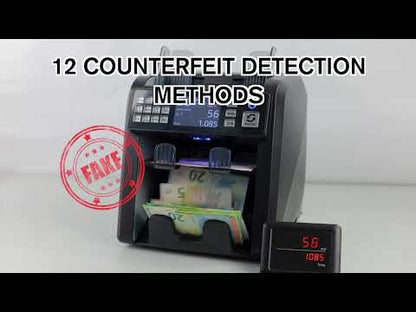 Jubula MV-600 Dual-Pocket Banknote Value Counter & Sorter